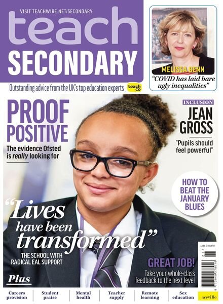 Teach Secondary – January 2022 Cover