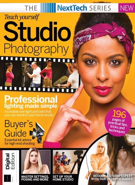 Teach Yourself Studio Photography – January 2022 Cover