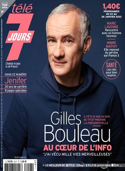 Tele 7 Jours – 22 janvier 2022 Cover