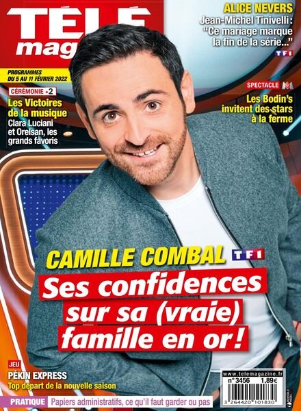 Tele Magazine – 5 Fevrier 2022 Cover