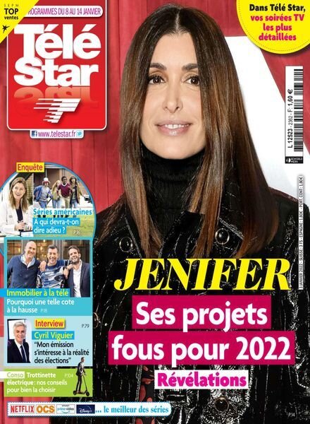 Tele Star – 3 Janvier 2022 Cover
