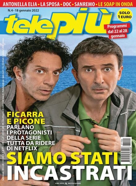 Telepiu – 18 gennaio 2022 Cover