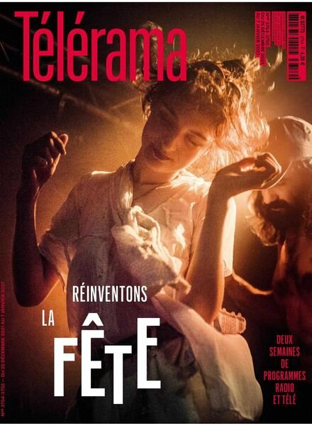 Telerama Magazine – 25 Decembre 2021 Cover