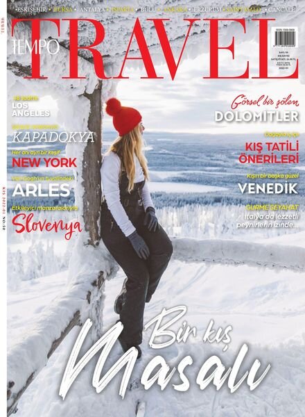 Tempo Travel – 10 Ocak 2022 Cover