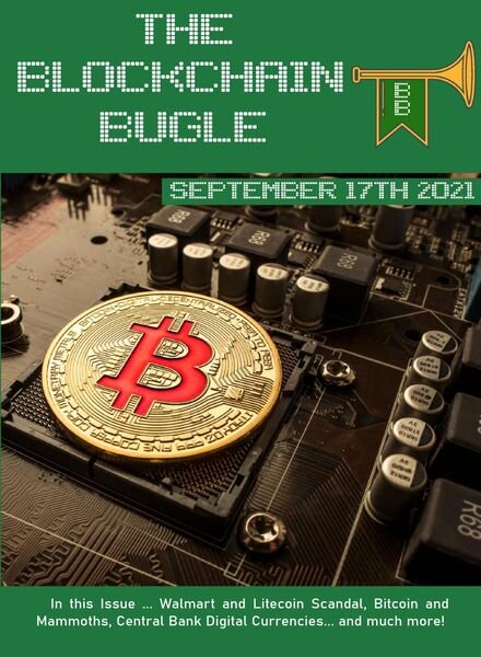 The Blockchain Bugle – September 17, 2021 Cover