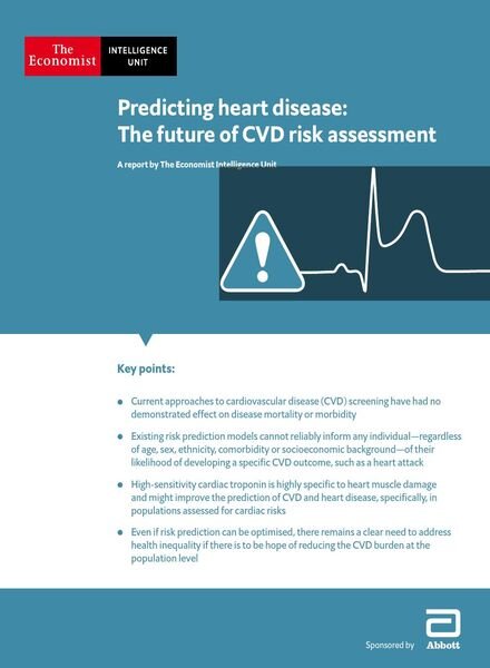 The Economist (Intelligence Unit) – Predicting heart disease (2021) Cover