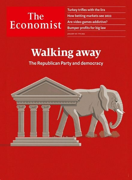 The Economist USA – January 2022 Cover