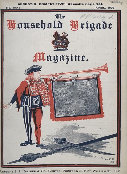 The Guards Magazine – April 1906 Cover
