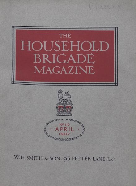 The Guards Magazine – April 1907 Cover