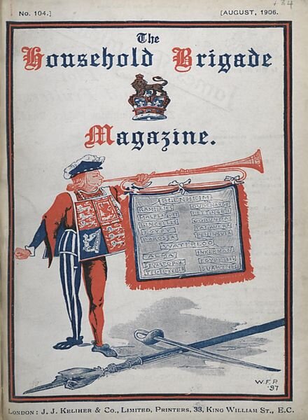 The Guards Magazine – August 1906 Cover