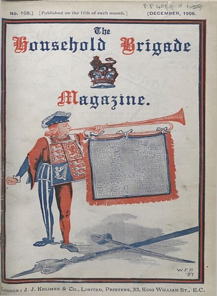The Guards Magazine – December 1906 Cover