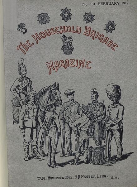 The Guards Magazine – February 1912 Cover