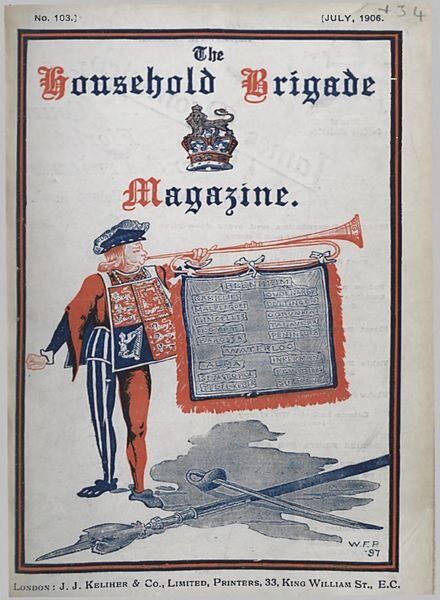 The Guards Magazine – July 1906 Cover