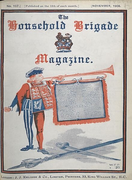 The Guards Magazine – November 1906 Cover