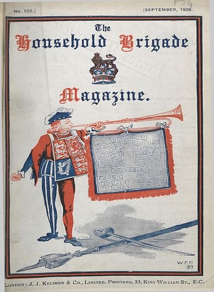 The Guards Magazine – September 1906 Cover