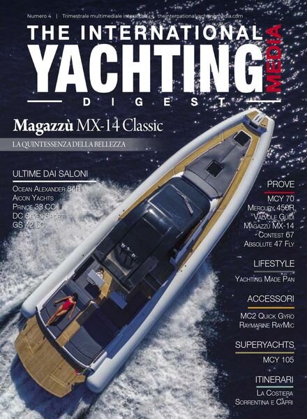 The International Yachting Media Digest (Edizione Italiana) N 4 – Ottobre-Dicembre 2019 Cover