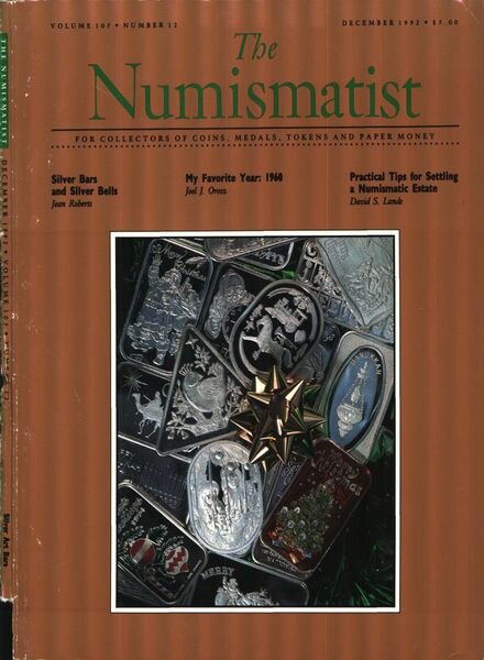 The Numismatist – December 1992 Cover