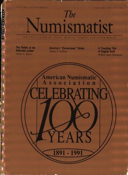 The Numismatist – January 1991 Cover