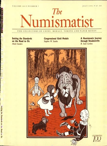 The Numismatist – July 1991 Cover
