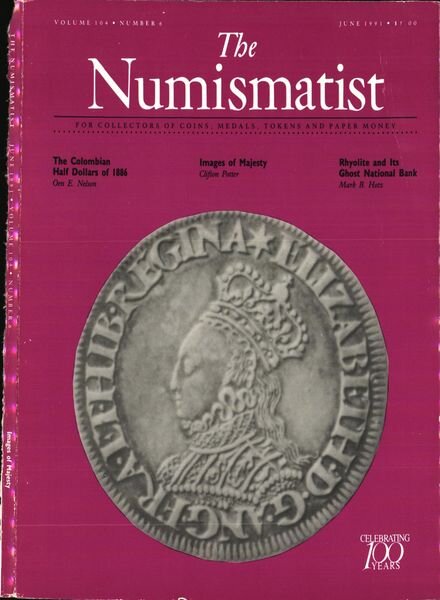 The Numismatist – June 1991 Cover