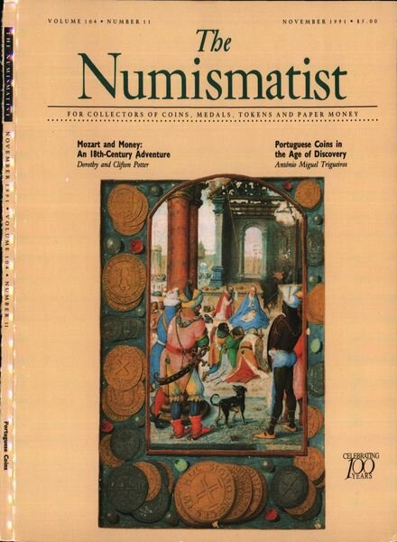 The Numismatist – November 1991 Cover