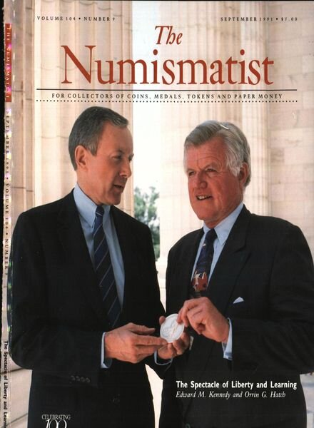 The Numismatist – September 1991 Cover
