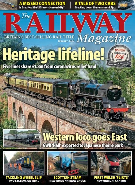 The Railway Magazine – January 2022 Cover