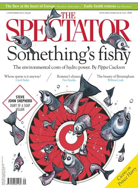 The Spectator – 1 September 2012 Cover