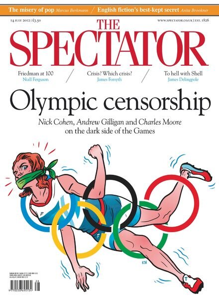 The Spectator – 14 July 2012 Cover