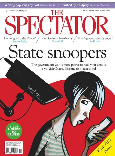 The Spectator – 15 September 2012 Cover