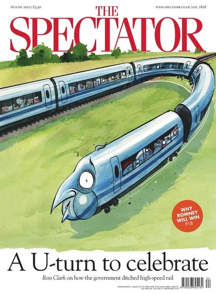 The Spectator – 16 June 2012 Cover