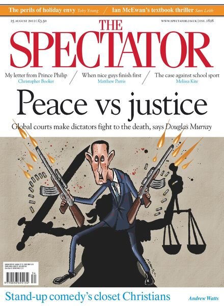 The Spectator – 25 August 2012 Cover