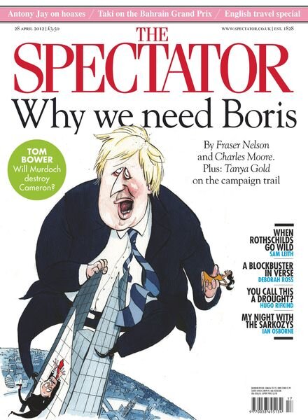 The Spectator – 28 April 2012 Cover