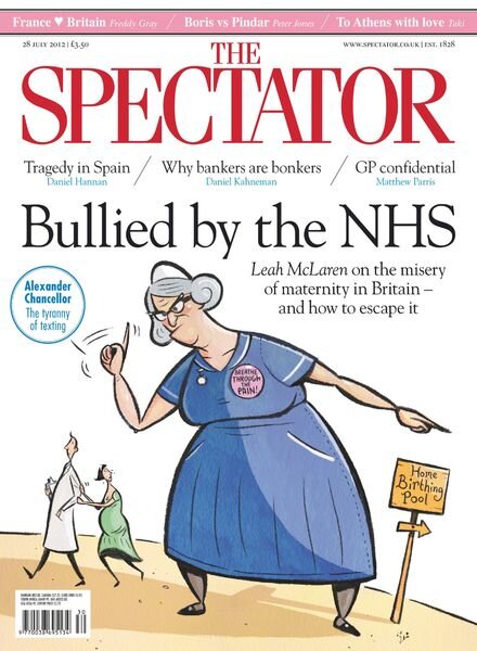 The Spectator – 28 July 2012 Cover