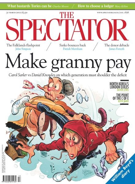 The Spectator – 31 March 2012 Cover