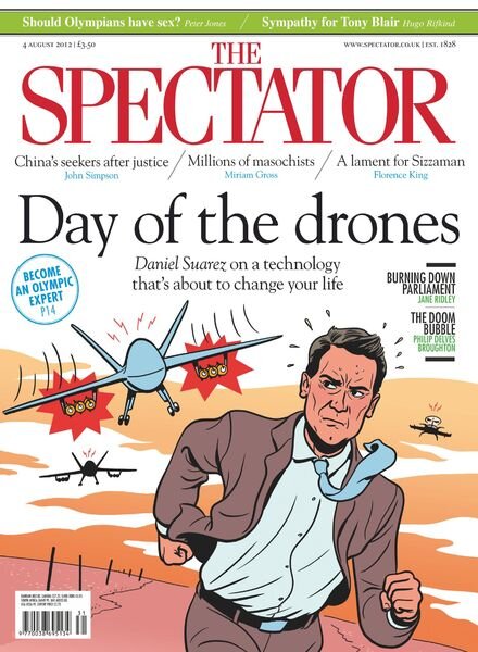 The Spectator – 4 August 2012 Cover