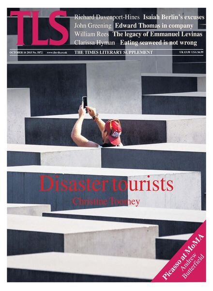 The Times Literary Supplement – 16 October 2015 Cover