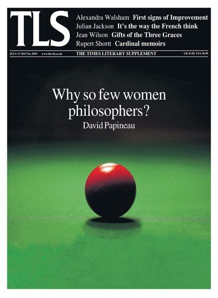 The Times Literary Supplement – 17 July 2015 Cover