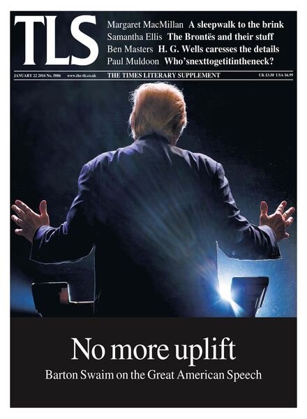 The Times Literary Supplement – 22 January 2016 Cover