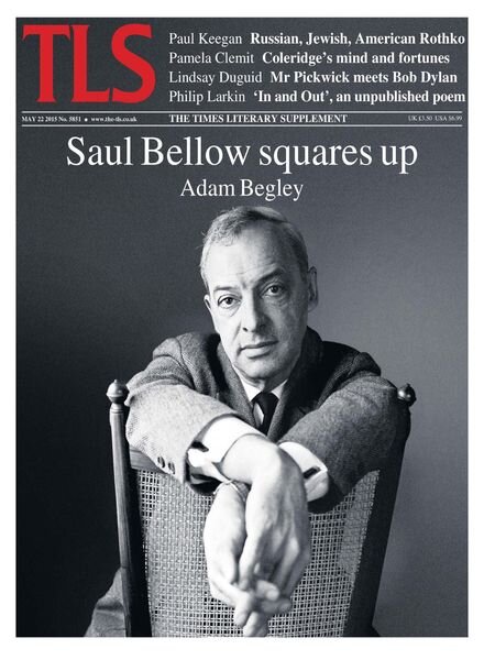 The Times Literary Supplement – 22 May 2015 Cover