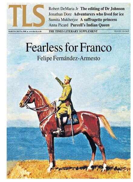 The Times Literary Supplement – 6 March 2015 Cover
