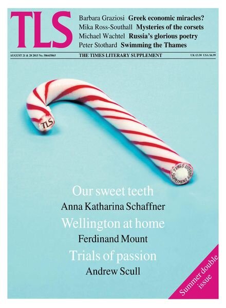 The Times Literary Supplement – August 21-28 2015 Cover
