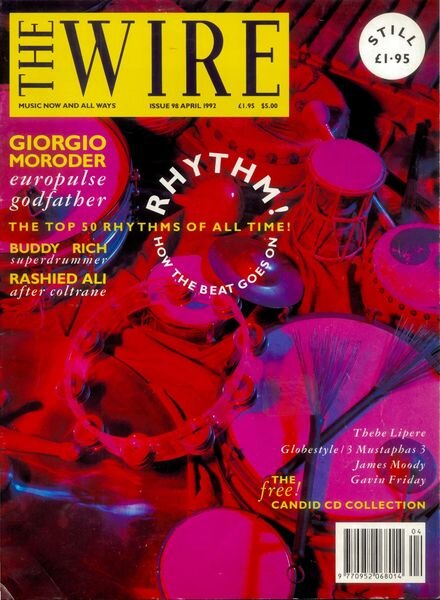 The Wire – April 1992 (Issue 98) Cover