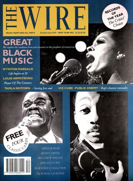 The Wire – December 1991 – January 1992 (Issues 94-95) Cover