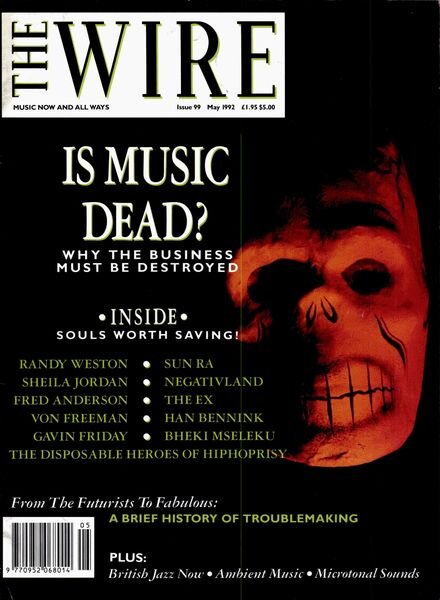 The Wire – May 1992 (Issue 99) Cover
