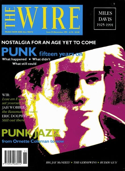 The Wire – November 1991 (Issue 93) Cover