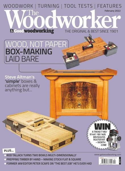 The Woodworker & Woodturner – February 2022 Cover