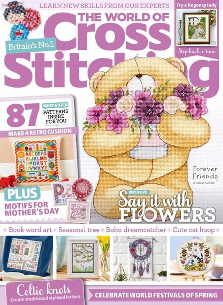 The World of Cross Stitching – March 2022 Cover