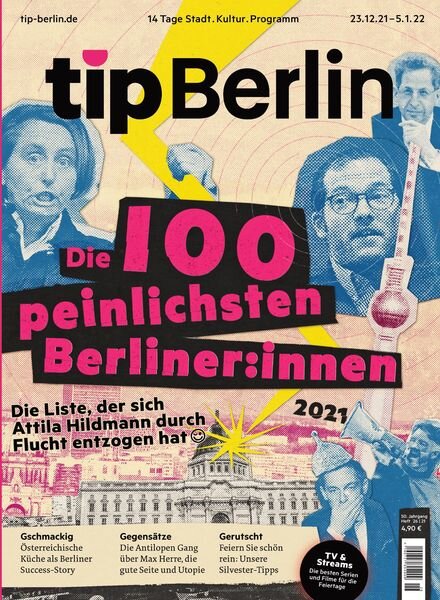 tip Berlin – 22 Dezember 2021 Cover