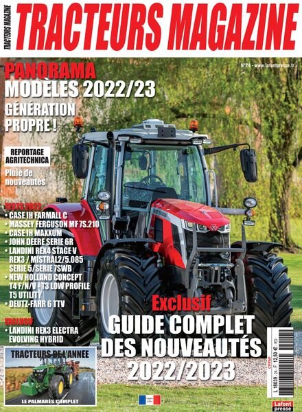 Tracteurs Magazine – Janvier-Mars 2022 Cover